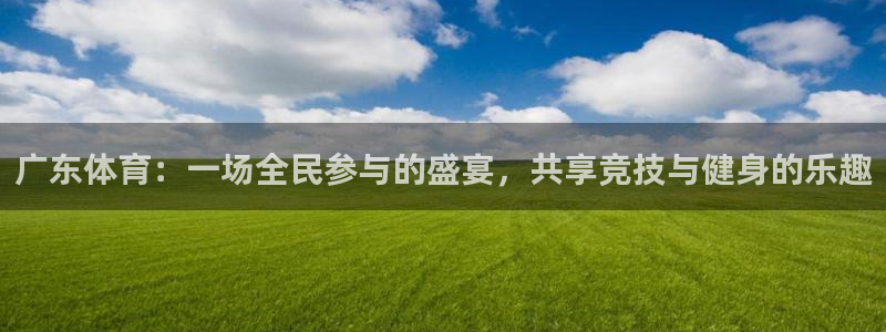 广东体育：一场全民参与的盛宴，共享竞技与健身的乐趣