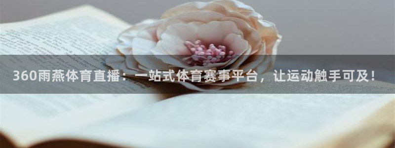 360雨燕体育直播：一站式体育赛事平台，让运动触手可及！