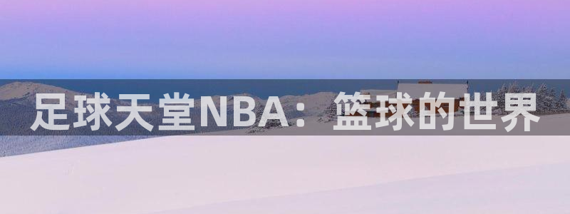 足球天堂NBA：篮球的世界