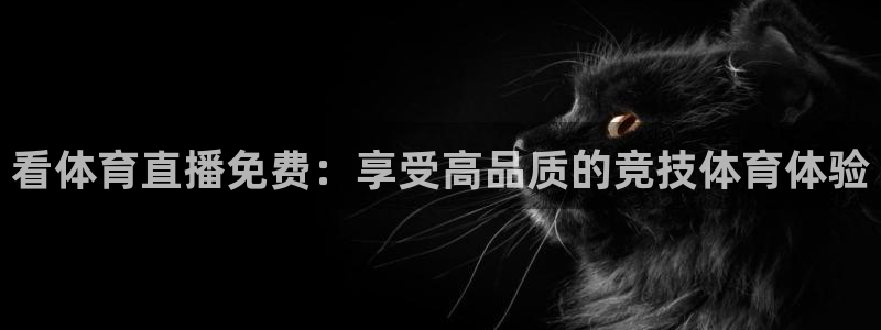 看体育直播免费：享受高品质的竞技体育体验
